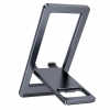 Настільна підставка Hoco HD11 Volar metal folding desktop stand Gray
