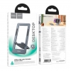 Настільна підставка Hoco HD11 Volar metal folding desktop stand Gray