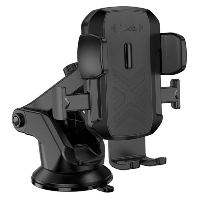 Холдер Hoco H65 Gamble one-button car holder(center console) Black (H65)