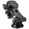 Холдер Hoco H65 Gamble one-button car holder(center console) Black
