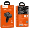 FM-трансмітер Hoco E87 Delta 35W(1A1C) car BT FM transmitter Black
