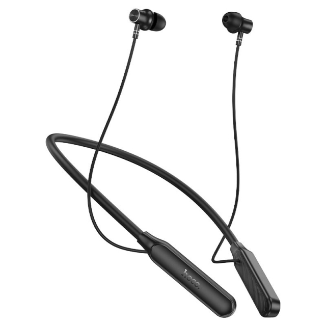 Навушники Bluetooth Hoco ES74 Refinado neck-mounted BT earphones Black