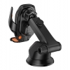 Холдер Hoco HW34 Blue whale 3-axis linkage wireless fast charging car holder(center console) Black (HW34)
