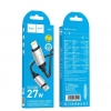 Кабель Hoco X117 Star PD27W charging data cable iP Black