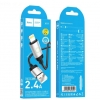 Кабель Hoco X117 Star charging data cable iP Black
