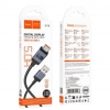 Кабель Hoco X118 Generous 5A charging data cable with display Type-C Black (X118)