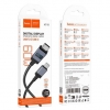 Кабель Hoco X118 Generous 60W charging data cable with display Type-C to Type-C Black (X118)
