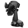 Холдер Hoco H76 Crown one-button car holder(center console) Black