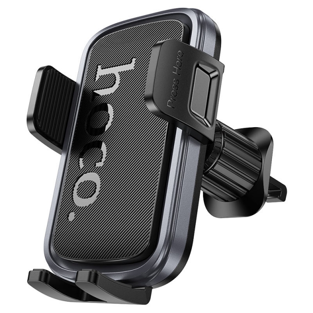 Холдер Hoco H78 Vista push-type car holder(air outlet) Black (H78)