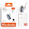 Адаптер McDodo 2-in-1 USB-A to USB-C with TF Card Reader Adapter Black (OT-7600)
