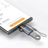 Адаптер McDodo 2-in-1 USB-A to USB-C with TF Card Reader Adapter Black (OT-7600)