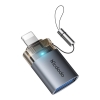 Адаптер McDodo Digital display Lightning to USB-C PD 60W Connector OT-5990 Black Уценка