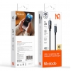 Кабель McDodo USB-C to lightning Cable with 7 Colorful Lights 1.2m CA-8190 Black