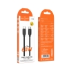 Кабель Hoco X115 Surpass 60W charging data cable Type-C to Type-C Black