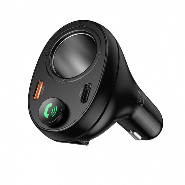FM-трансмітер Hoco E88 Star 35W(2C) cigarette lighter car BT FM transmitter Black