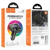 FM-трансмітер Hoco E81 Fantasy PD30W+QC3.0 car BT FM transmitter Black