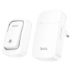 Дверной звонок Hoco HI26 self-powered wireless doorbell(EU) White (HI26)