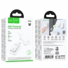 Дверной звонок Hoco HI26 self-powered wireless doorbell(EU) White (HI26)