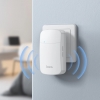 Дверний дзвінок Hoco HI26 self-powered wireless doorbell(EU) White