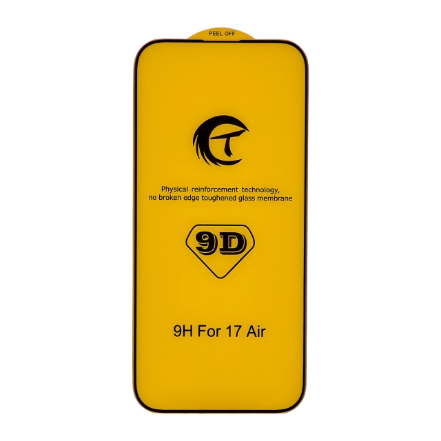 Захисне скло Tempered 5D iPhone 17 Air Black