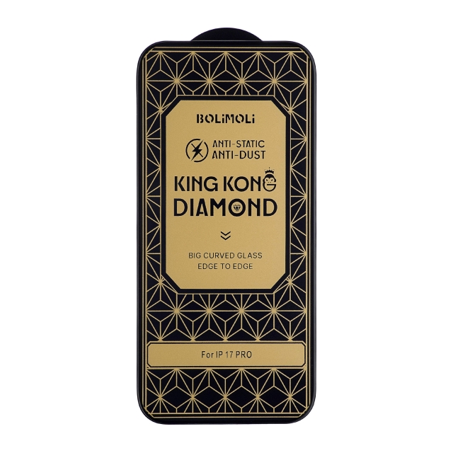 Захисне скло KingKong Diamond Glass Apple iPhone 17 Pro/18 Pro