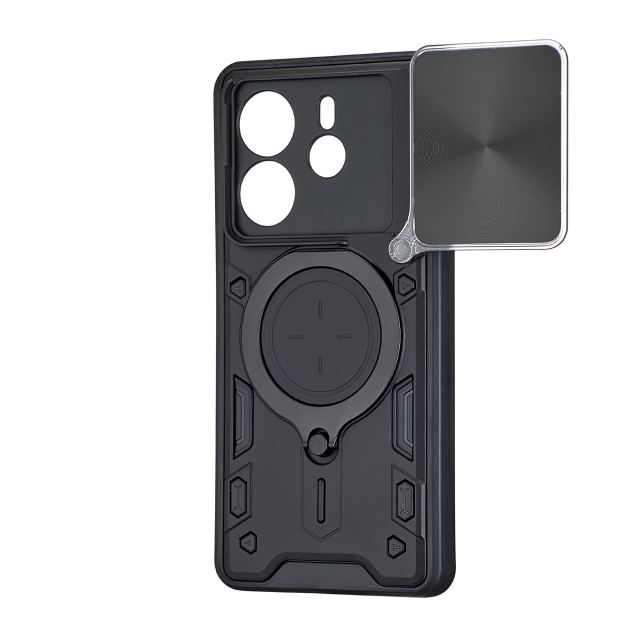 Чохол Full Protection JS Magnetic Xiaomi Redmi Note 14 4G (EU) Black