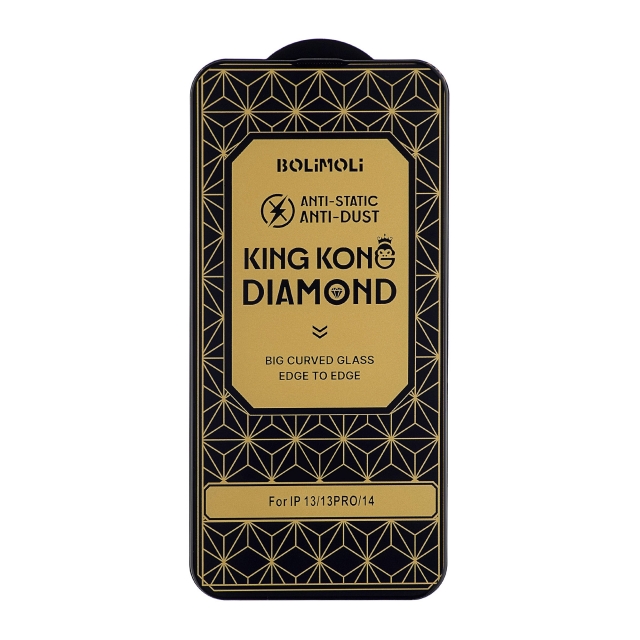 Защитное стекло KingKong Diamond Glass Apple iPhone 13/13 Pro/14/16e/17e