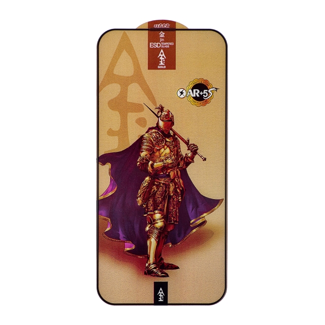 Захисне скло Ninja Yellow Apple iPhone 14 Pro Max Black