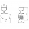Поворотна насадка-аератор Xiaomi Mijia Mouthwash Aerator S1 (MJSKQPQ01DB) White
