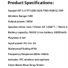Портативна Bluetooth-колонка Hopestar H86 with one UHF microphone Black