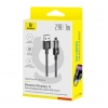 Кабель Baseus Display 2 Fast Charging Data Cable USB-A to iP 2.4A 1m Black