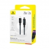 Кабель Baseus Lit Button Control Fast Charging Data Cable USB-C to iP 20W 2m Black