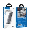 Внешний карман Hoco HB47 M.2 SSD Enclosure(USB3.1/6Gbps) Gray (HB47)