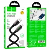 Кабель Hoco U143 Joy charging data cable iP Black (U143)