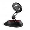 Холдер Hoco H90 Tower folding ring magnetic car holder(dashboard) Black