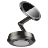 Холдер Hoco H83 Metal ring magnetic car holder(center console) Black (H83)