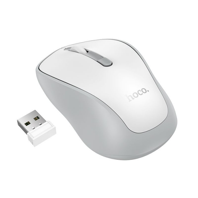Комп'ютерна миша Hoco GM41 Exciting dual-mode business wireless mouse White