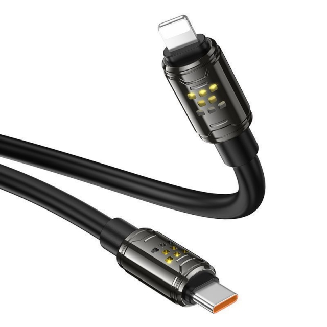 Кабель Hoco U143 Joy PD27W charging data cable iP Black