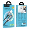 Кабель Hoco U144 New charging data cable iP Black (U144)