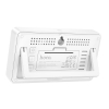 Гігрометр Hoco HX42 indoor electronic alarm clock thermometer and hygrometer White