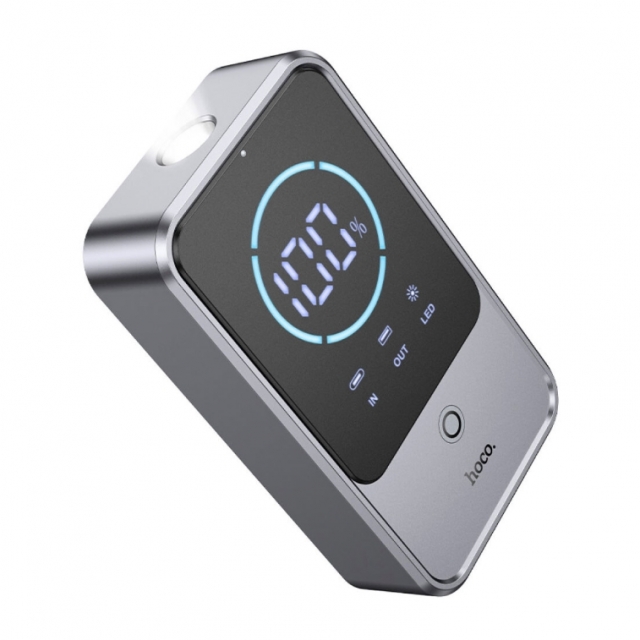 Автомобильное пуско-зарядное устройство Hoco QS7 Source smart emergency start-up power bank(10000mAh) Gray (QS7)