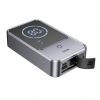 Автомобільний пуско-зарядний пристрій Hoco QS7 Source smart emergency start-up power bank(10000mAh) Gray