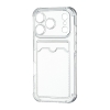 Чехол Clear Pocket Case Protected Camera iPhone 17 Pro Прозрачный