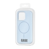 Чехол Silicone Case Full Cover with MagSafe iPhone 16 Pro Mist Blue