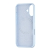 Чехол Silicone Case Full Cover with MagSafe iPhone 16 Mist Blue
