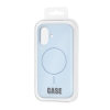 Чехол Silicone Case Full Cover with MagSafe iPhone 16 Mist Blue
