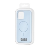 Чехол Silicone Case Full Cover with MagSafe iPhone 15 Pro Max Mist Blue