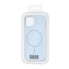 Чехол Silicone Case Full Cover with MagSafe iPhone 15 Mist Blue