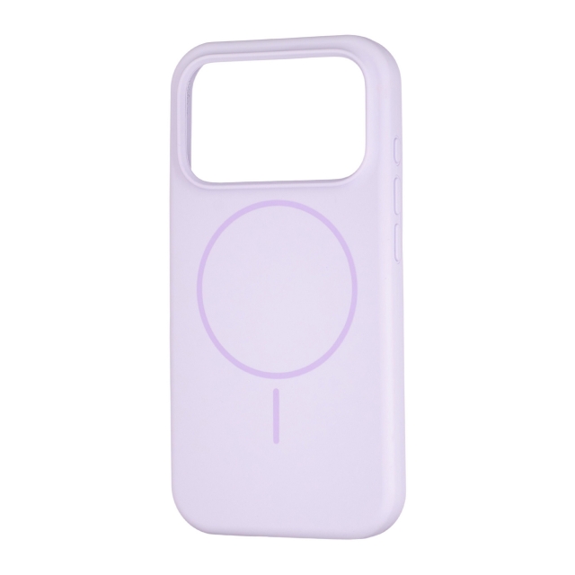 Чохол Silicone Case Full Cover with MagSafe iPhone 17 Pro Lilac