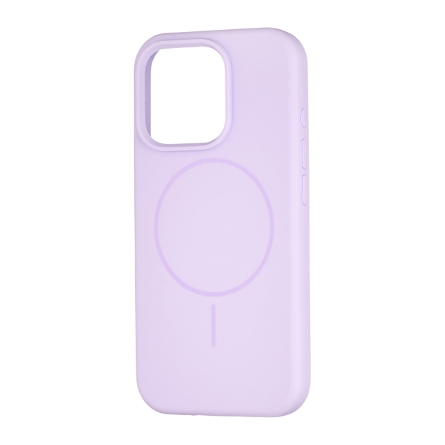 Чехол Silicone Case Full Cover with MagSafe iPhone 16 Pro Lilac